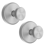 HASTHIP® Shower Hooks with Vacuum Suction Cups for Inside Shower,No-Drill Towel and Robe Hooks for Bathroom Glass,Tile Mirror and Window Heavy-Duty Waterproof Wall Hanging – 2 Pack