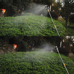 HASTHIP Metal Garden Sprayer Nozzle for Plants with Triple Mist Heads and Stainless Steel Ring | Outdoor Lawn Irrigation