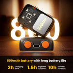 HASTHIP LED Fill Light for DJI Osmo Pocket 3, 3-Color Dimmable Camera Light Only