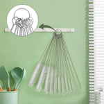 HASTHIP Straw Cleaner Brushes Set for Bottles and Cups 24 pcs 8 in | Stainless Steel and Nylon