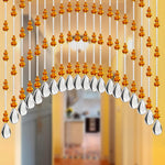 HASTHIP Bead Curtains for Home Decoration with 20 Crystal Strings | Sparkling Room Divider
