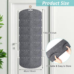HASTHIP Hat Organizer for Baseball Caps with 14 Pocket Over Door Design | Felt Storage Holder