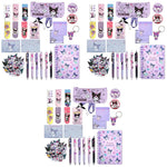 HASTHIP Kuromi School Supplies Set for Students with 219 pcs Stationery and Notebook | Cute Gift for Girls