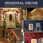 HASTHIP 5Pcs Heavy Duty Flowerpot Hooks, 304 Stainless Steel Vinyl Siding Hooks, No-Hole Siding Hanging Clips Hanger for Vinyl Siding Decor, Wreaths, Tools, Garland, Lights, Outdoor