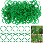 HASTHIP Plant Support Clips 100pcs for Tomatoes and Beans featuring Figure 8 Connectable Loops