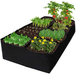 HASTHIP Seeding Tray for Growing Vegetables and Flowers featuring 8 Grids 31×31×31 cm Fabric