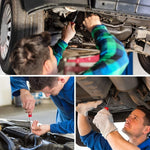 HASTHIP® Juego de 3 Herramientas de Extracción Molduras Coche,Alicates para Clips,Herramientas Palanca y Desmontaje Paneles Kit Reparación Interior Automóviles con Bolsa