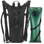 HASTHIP® Hydration Pack Backpack with 3L Bladder, Tactical Water Bag for Hiking, Biking, Running, Walking
