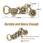 Motorcycle Bottle Opener, Beer Bottle Opener Gift for Man, Cool Retro Motorcycle Opener Gift for Fathers Day Valentine's Day Birthday, Gadgets Presents Son Husband Grandpa Boyfriend Christmas