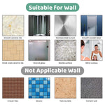 HASTHIP Self Adhesive Shower Head for Bathroom and Toilet with Adjustable Wall Mount | 2Pcs Waterproof PVC ABS Holder