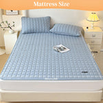 HASTHIP Thin Bed Mattress 59x78 in for Comfortable Sleep with Elastic Corner Straps | Cotton Waterproof Sheet