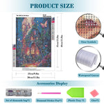 HASTHIP Diamond Art Painting Kit for Home Décor with Full Drill Rhinestones 30x40cm | DIY Craft Gift