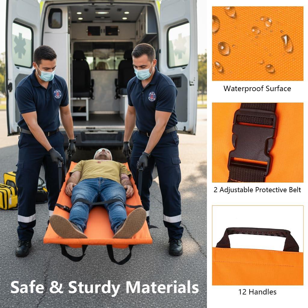 HANNEA Foldable Patient Stretcher