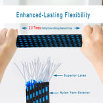 4Pcs 3.3ft Luggage Strap for Motorcycle Bike with Metal Hooks, High Elasticity Bungee Cord Elastic Rope