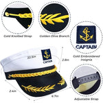HASTHIP® Captain Cap & Sunglasses Set