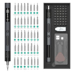 HASTHIP® Electric Screwdriver Set, Rechargeable Mini Screwdriver Set, 50 in 1 Power Repair Tool Kit with Torque and Power Display,