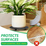 HASTHIP Mesh Plant Stand for Home and Garden featuring Anti‑Skid Feet and 11.8 in Round Design | Enhances Drainage and Airflow
