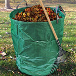 HASTHIP Garden Waste Bag for Lawn and Yard Cleanup with Reinforced Handles | 80 Gallon PP Container