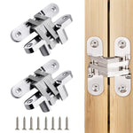 HASTHIP® 2Pcs Hidden Door Hinges for 20mm Thickness Door