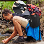 HASTHIP Lunch Box for Work and Picnic with Quick Release Buckle Handle 8.7×4.5×10.2 in Black