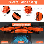 HASTHIP® Sweeping Robot Accessories Set Compatible for Robot Vacuum S10, Replacement Spare Parts Accessories, Main Side Brush Filter Mop Cloth.