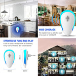 HASTHIP Mosquito Repellent for Home and Bedroom with Ultrasonic Sound Waves covering 1200 sq ft | Baby and Pet Safe Pest Control