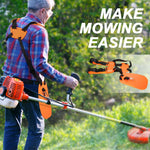 HASTHIP Weed Eater Strap for Trimmer and Mower Use with Quick Release Clasp | Adjustable Nylon Shoulder Harness