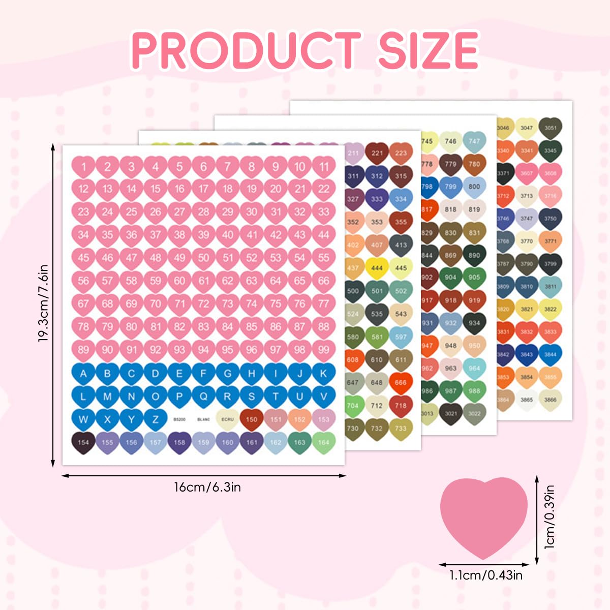 HASTHIP 5D Diamond Painting Kit for DIY Crafts with 572 pcs Stickers and 30×40 cm Canvas | Heart Shaped Drill Design for Kids and Home Décor