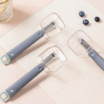 HASTHIP Kitchen Peeler for Fruits and Vegetables with Peel Collection Bin and Ergonomic Handle