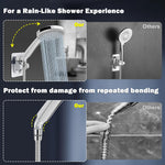 HASTHIP Shower Head Pipe Adapter for Adjustable 135° Spray Direction with Corrosion‑Resistant Build | Universal Fit for Fixed and Handheld Showers