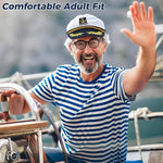 HASTHIP® Captain Cap & Sunglasses Set