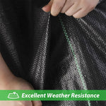 HASTHIP Weed Barrier Fabric for Garden and Pathway 3.3ft x 65.6ft | Permeable UV‑Resistant Design
