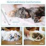 HASTHIP Dog Hair Trimmer for Paws with 2 Speed Low Noise Motor and Safe Ceramic Blade | Cordless USB Rechargeable Grooming Tool