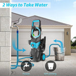 HASTHIP Electric Pressure Washer for Car and Bike with 3000W Motor and 10m Pipe | 150 Bar High Power Cleaning