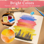 HASTHIP Metallic Pigments for DIY Art and Craft with 20 Vibrant Colors | Easy Blend Formula