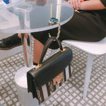 HASTHIP® 3Pcs Desk Bag Hanger Aesthetic Mandala Metal Bag Hanger Portable Folding Bag Ring Hanger for Table, Office Desk Aluminum Alloy Removable Hooks for Bags, Handbag, Backpack