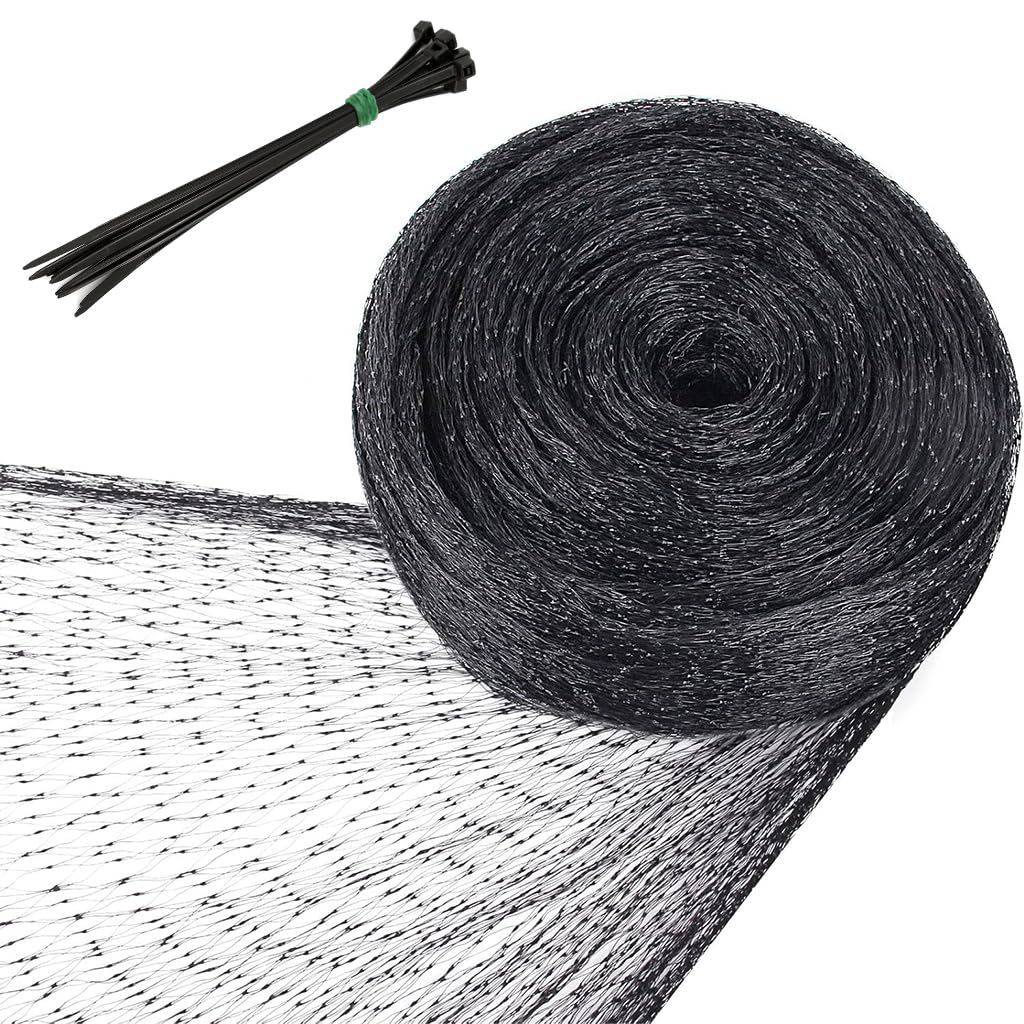 HASTHIP Fruit Tree Netting for Garden Protection 100x120cm with Zipper and Drawstring Closure