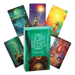 HASTHIP® 78 Cartas de Tarot The Light Seer's Tarot Deck con Ilustraciones Únicas, Baraja Original para Principiantes y Expertos, Adivinación, Autodescubrimiento y Regalo Espiritual