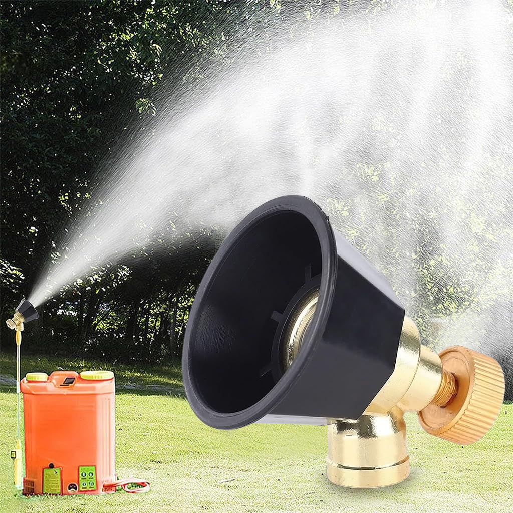 HASTHIP Brass Sprayer Nozzle for Garden and Agriculture with Adjustable 2 Spray Modes 3PCS