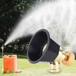HASTHIP Brass Sprayer Nozzle for Garden and Agriculture with Adjustable 2 Spray Modes 3PCS