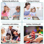 Diamond Painting Kit - 12x16inch White Cat Diamond Painting Kits, 5D Diamond Painting Kit for Adults & Kids, Very Suitable for Home Leisure and Wall Decoration, Gift for Kids and Adults