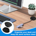 HASTHIP® 2.36in Desk Grommets 4-Pack