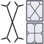 HASTHIP Bedsheet Holder for Neated Corners with Adjustable 95–175 cm Straps and Metal Clips | 2 Pcs Set