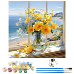 HASTHIP Paint by Numbers Kit for Adults with Acrylic Pigments and Tools | 16x20 in Canvas