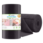 HASTHIP Microfiber Cleaning Cloth Roll 50 Pack 9.8 in Precut Wipes for Kitchen and Car | Reusable Polyester Non Scratch Towels