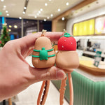 HASTHIP® 2 PCS Cute Capybara Keychain Toy