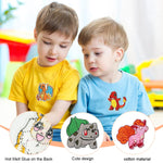 HASTHIP® 16pcs Cartoon Applique Patches Poke mon Series Iron on Patches for Clothing Assorted Anime Embroidery Applique Patches for Clothes, Coat, Jeans, Sweater, Jumper, Hat, DIY