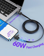 Type C to Type C Cable, 4 in 1 USB Charging Cable,