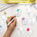 HASTHIP Birthday Affirmation Cards for Confidence Boost with 16 pcs 8×5 cm Creative Prints | Fun Gift for Friends