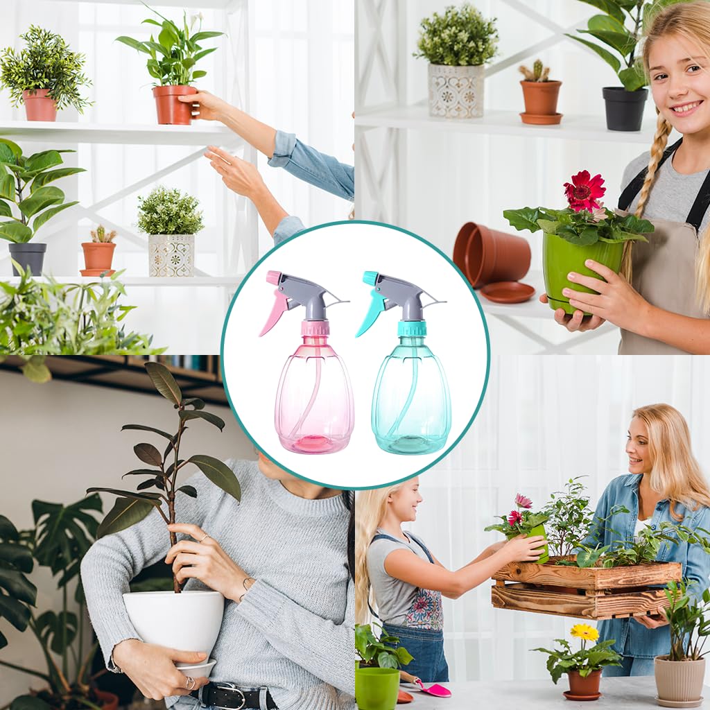 HASTHIP Spray Pump Bottles for Gardening and Cleaning with 500ml Capacity featuring Rotatable Nozzle | Dual Stream and Mist Modes